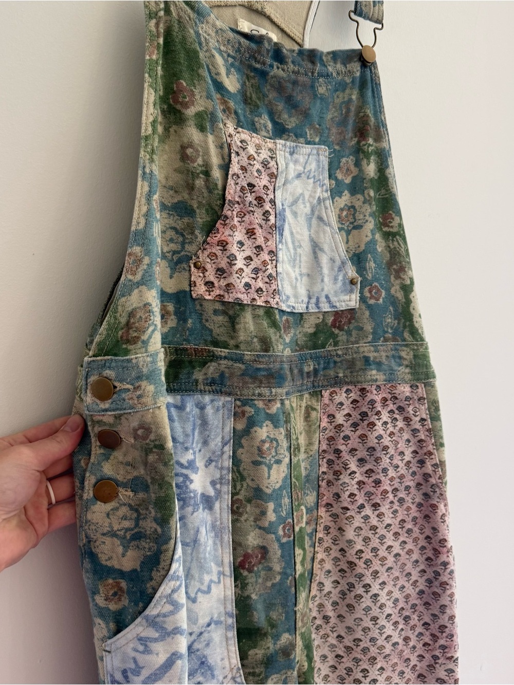 Easel patchwork overalls - Picture 4 of 6